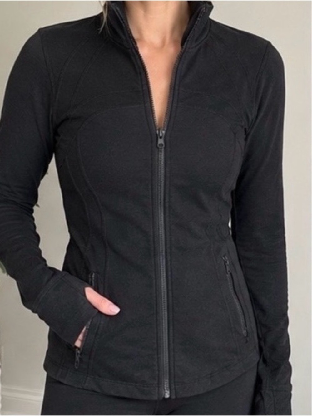 🖤 lululemon Define Jacket – Black – Size 8